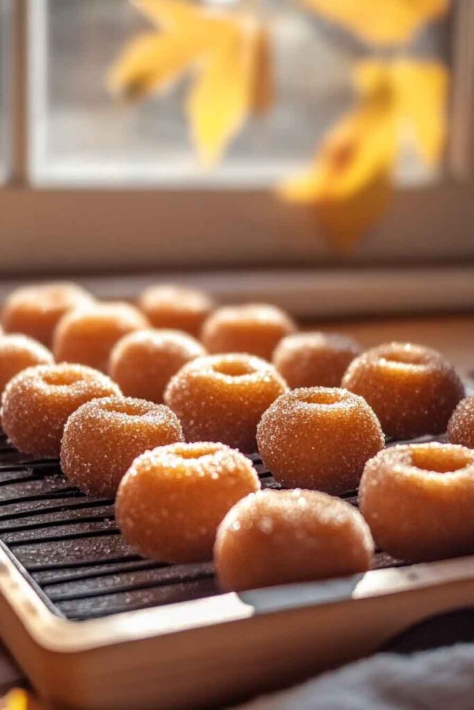Step-by-Step Instructions for Savory Pumpkin Spice Donut Holes