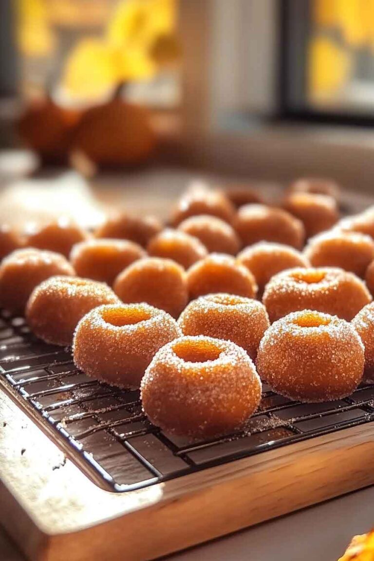 Savory Pumpkin Spice Donut Holes