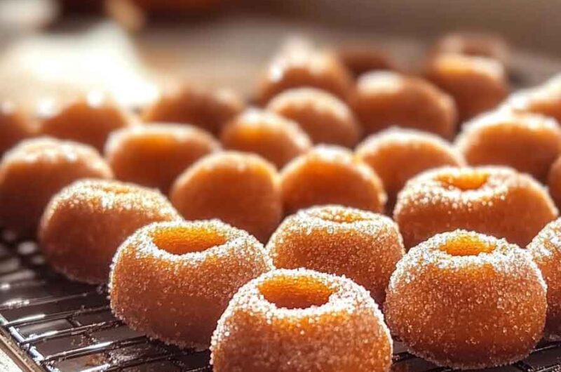 Savory Pumpkin Spice Donut Holes