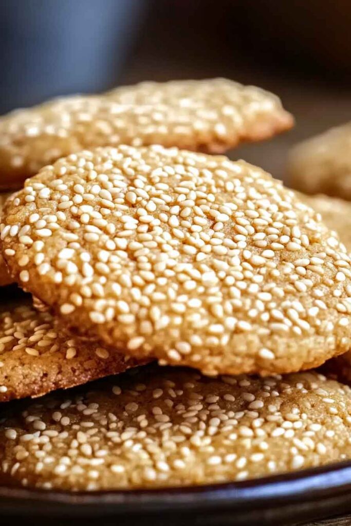 How to Serve Sesame Delight Cookies