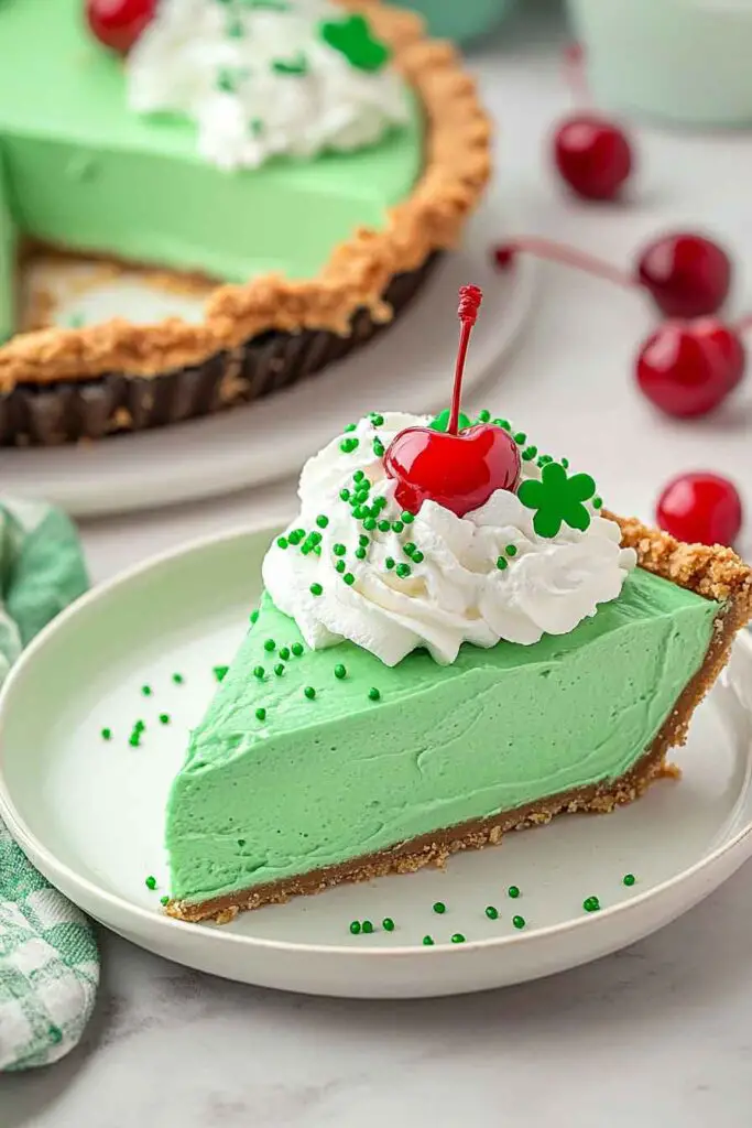 Storing Shamrock Shake Pie
