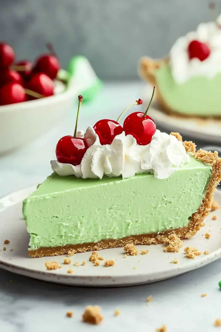 Shamrock Shake Pie