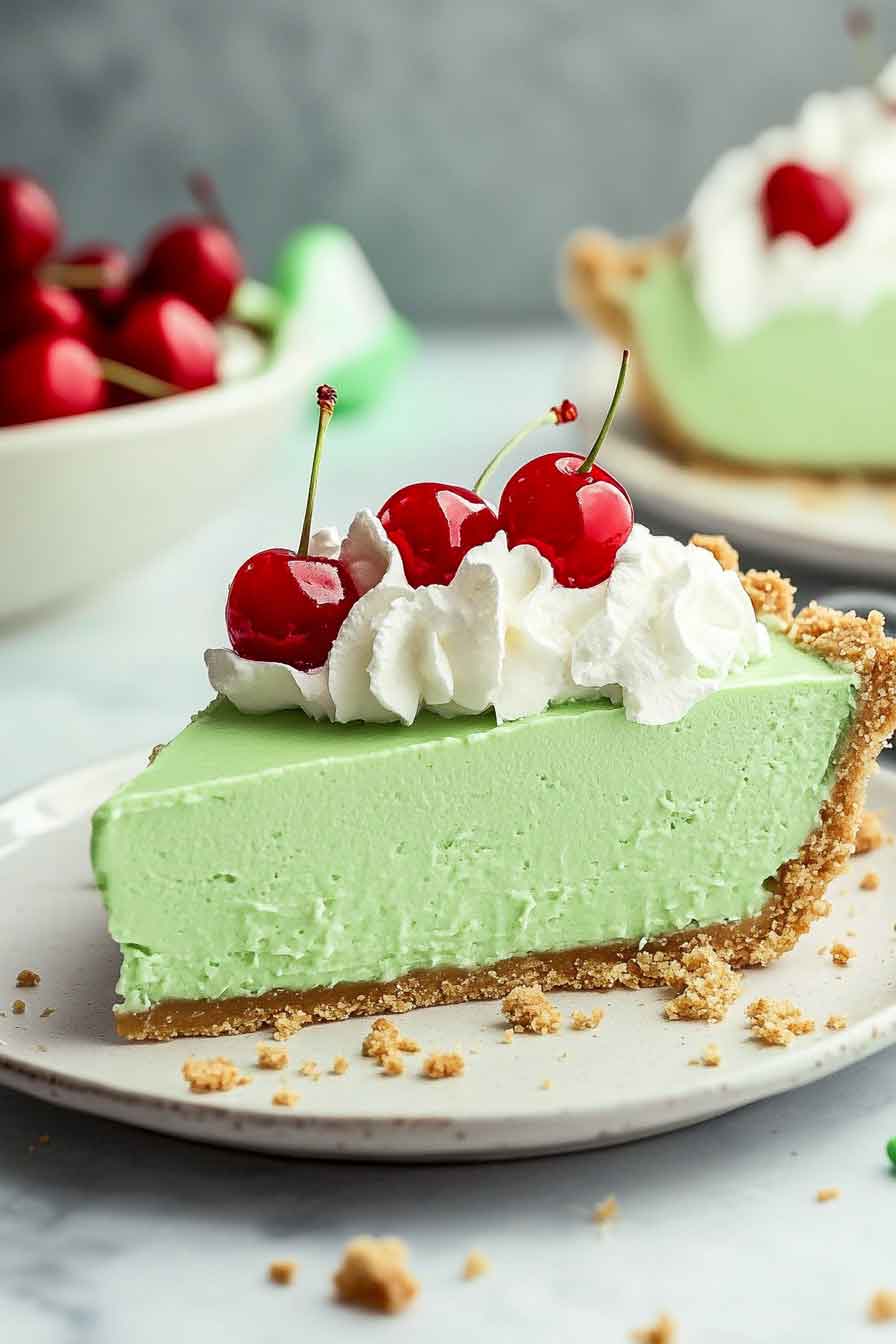 Shamrock Shake Pie