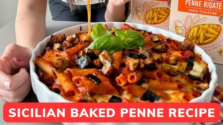 Gluten-Free Sicilian Baked Penne Recipe