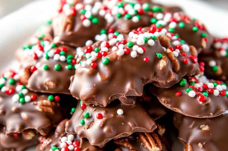 Slow Cooker Chocolate Turtles