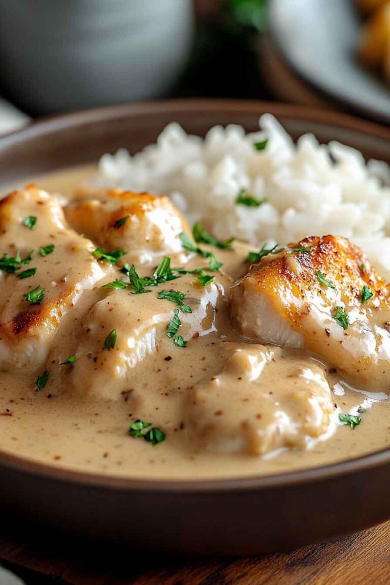 Slow Cooker Creamy Chicken Gravy