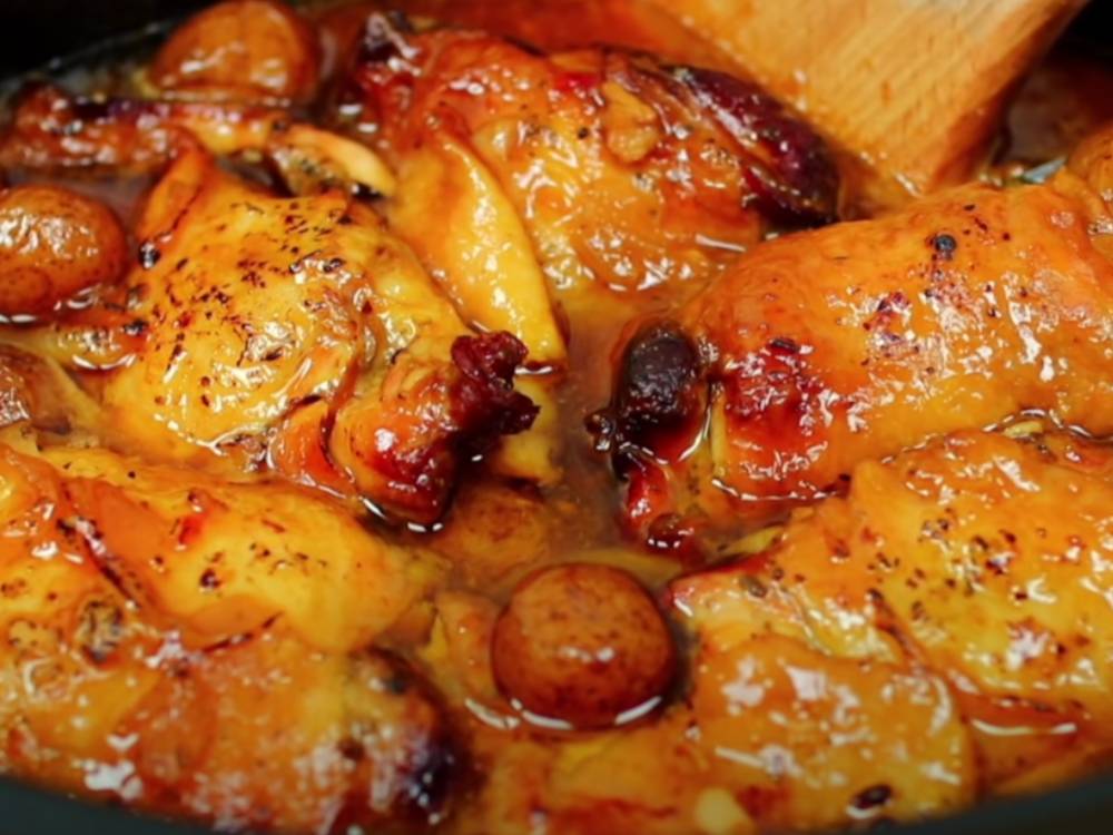 Slow Cooker Honey Garlic Chicken