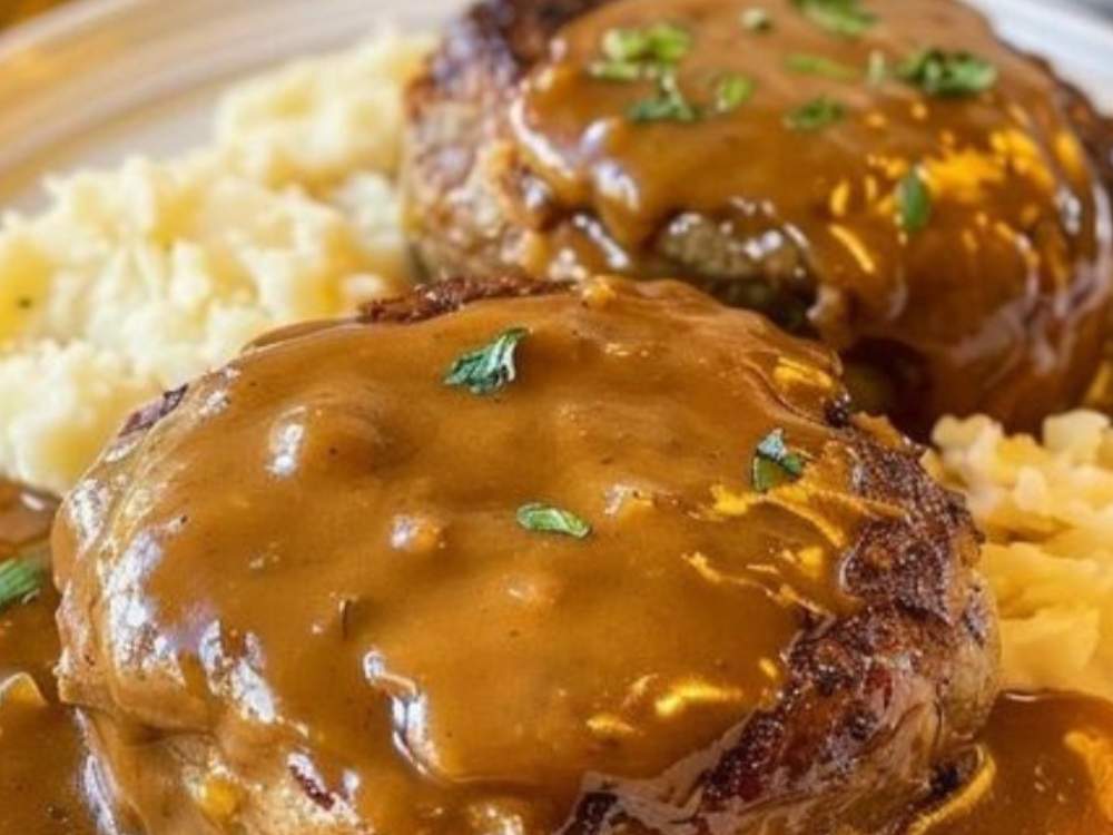 Slow Cooker Salisbury Steak