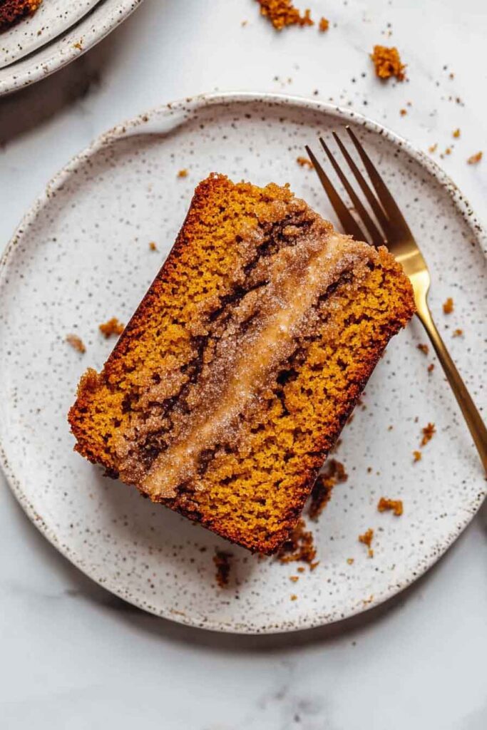 How to Serve Snickerdoodle Pumpkin Bread
