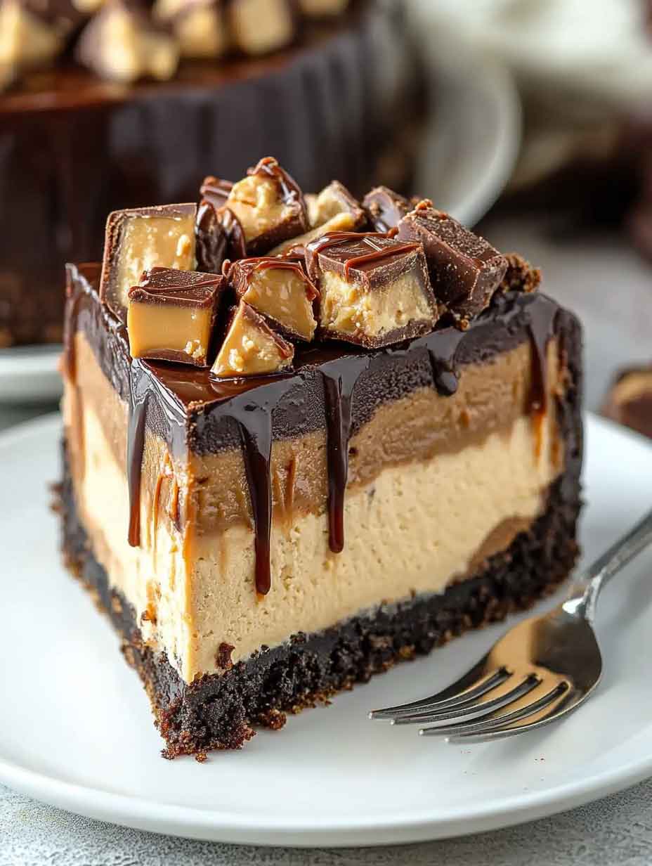 Snickers Peanut Butter Cheesecake Recipe