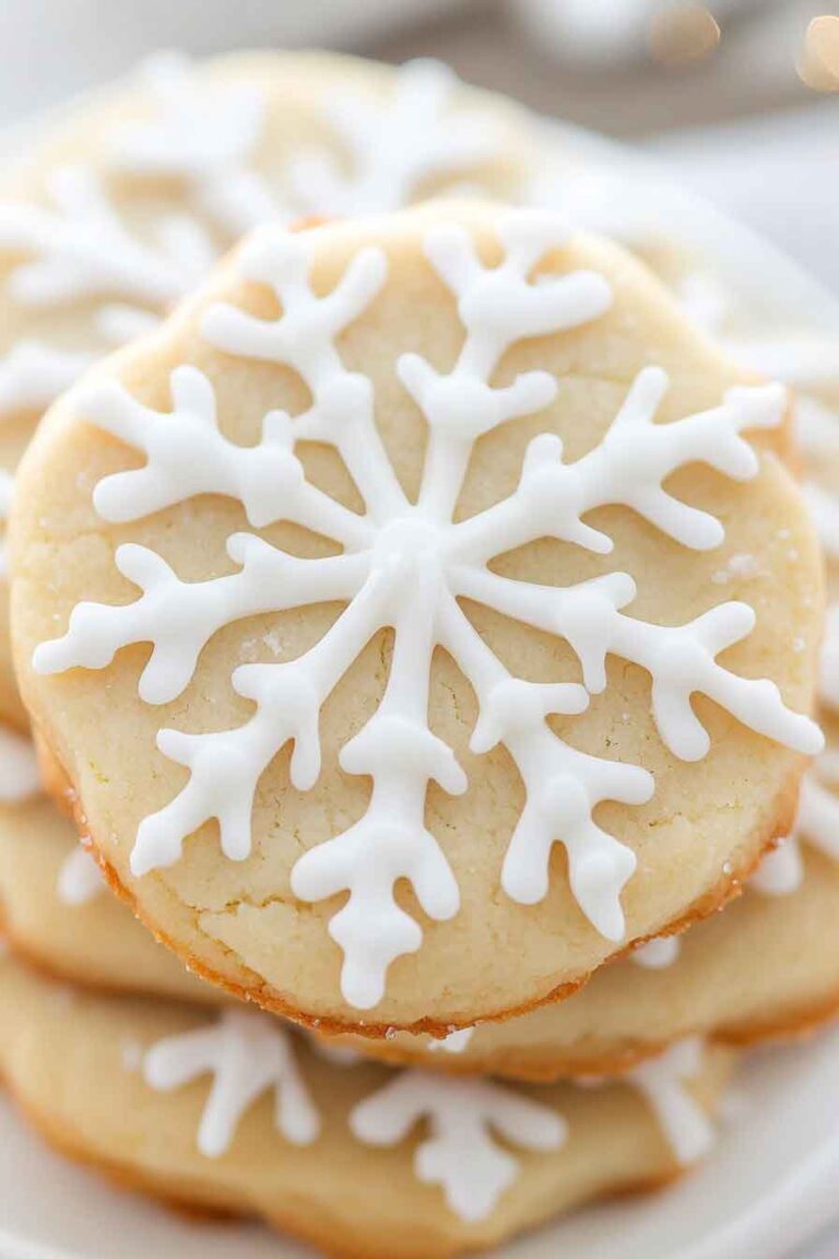 Snowflake Sugar Cookies
