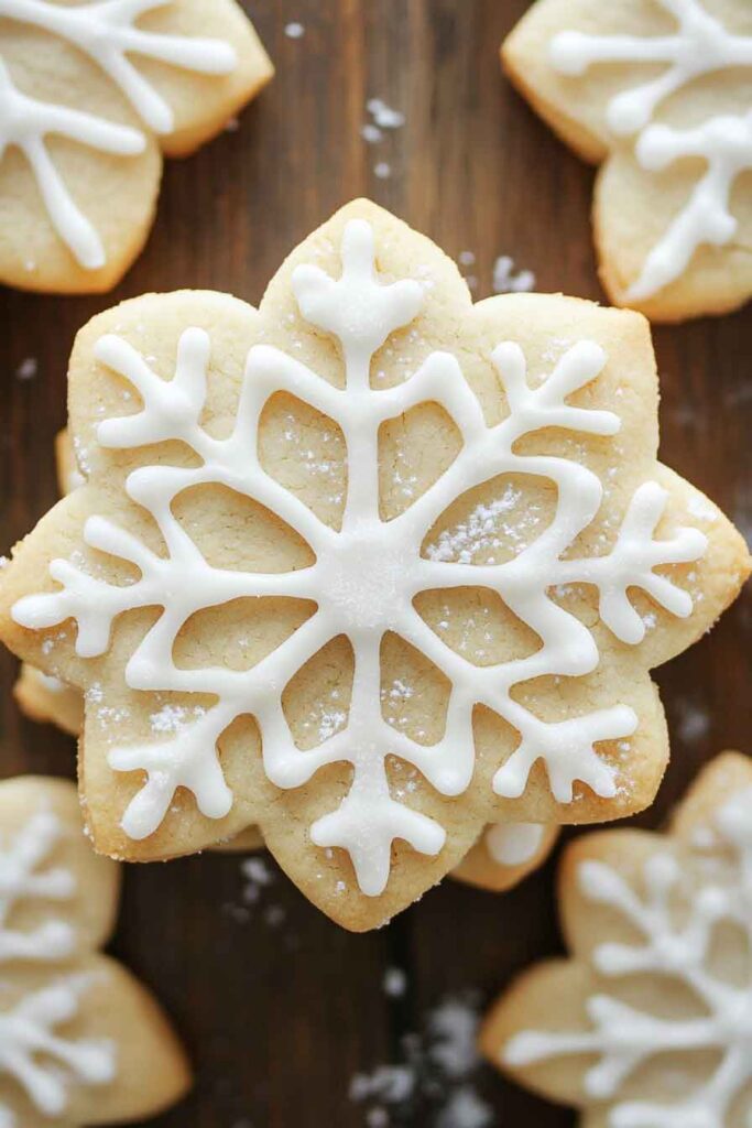 How to Serve Snowflake Sugar Cookies