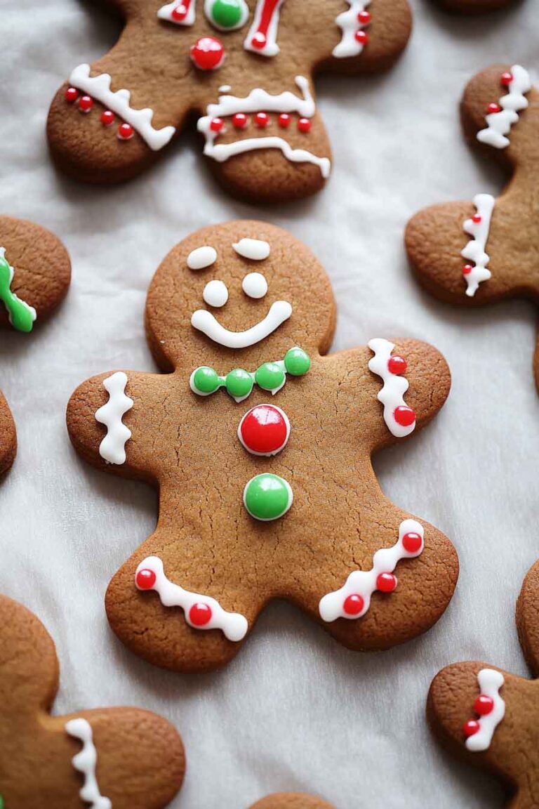 Soft Gingerbread Men Cookies