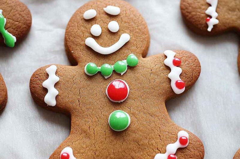 Soft Gingerbread Men Cookies