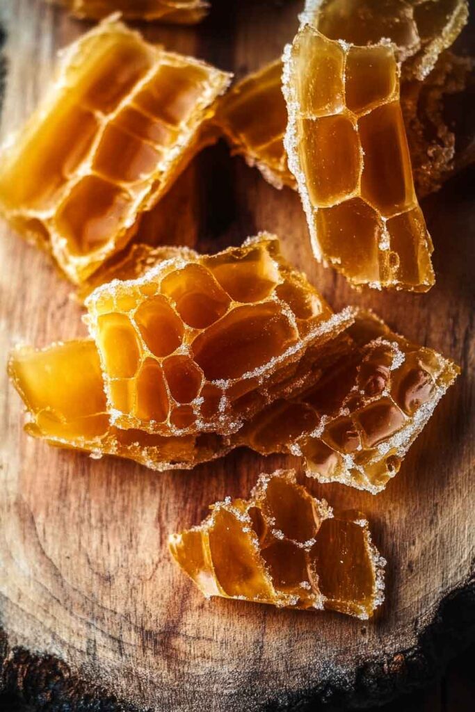 How to Serve Southern Honeycomb Candy