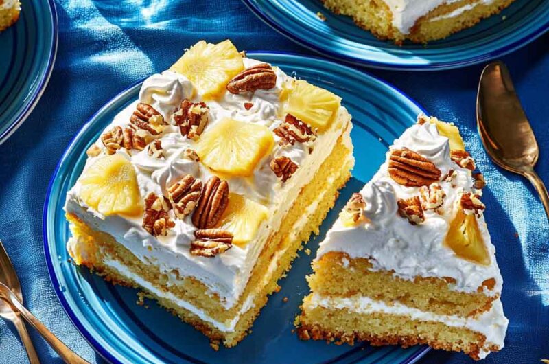 Southern Pineapple Sunshine Cake