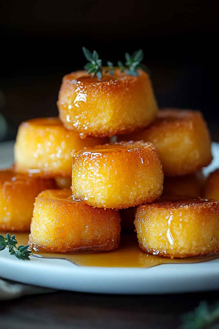 Southern Style Honey Butter Cornbread Poppers
