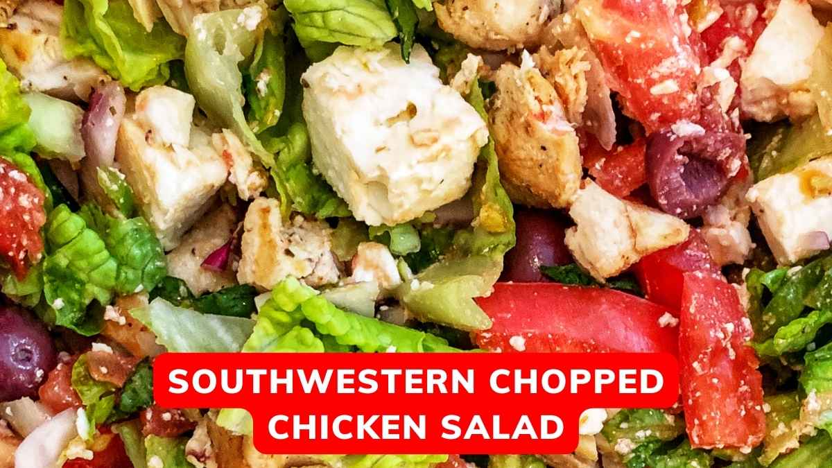 Southwestern Chopped Chicken Salad