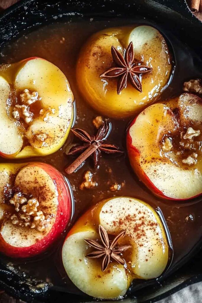 How to Serve Spiced Butter Apples