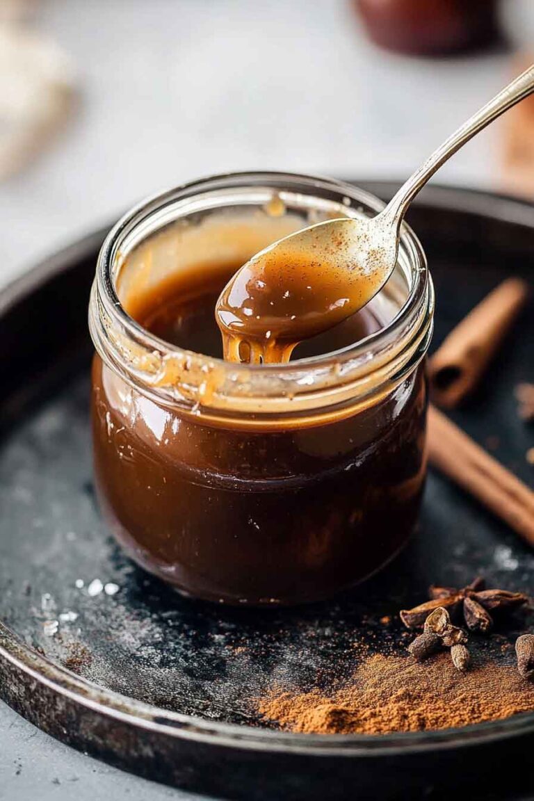 Spiced Caramel Sauce