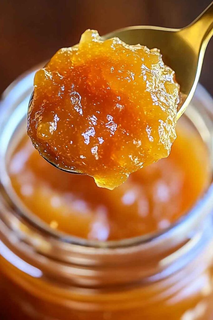 How to Serve Spiced Peach Ginger Jam