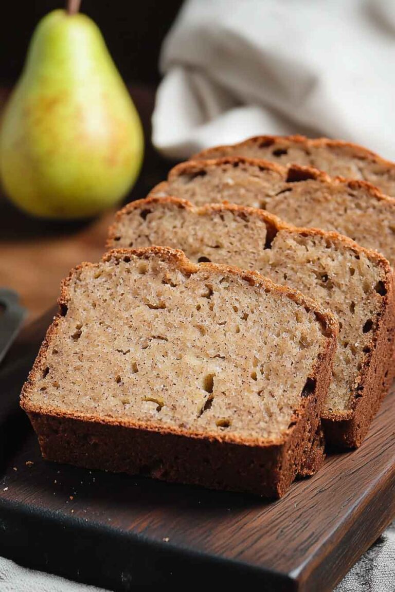 Spiced Pear Bread Recipe