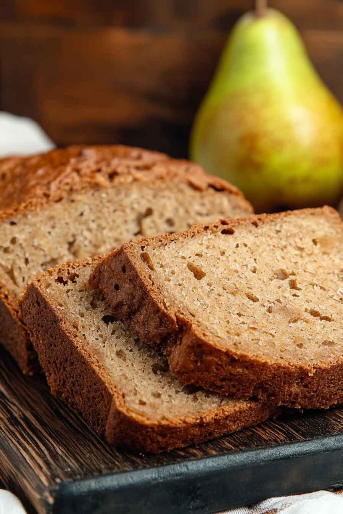 How to Serve Spiced Pear Bread