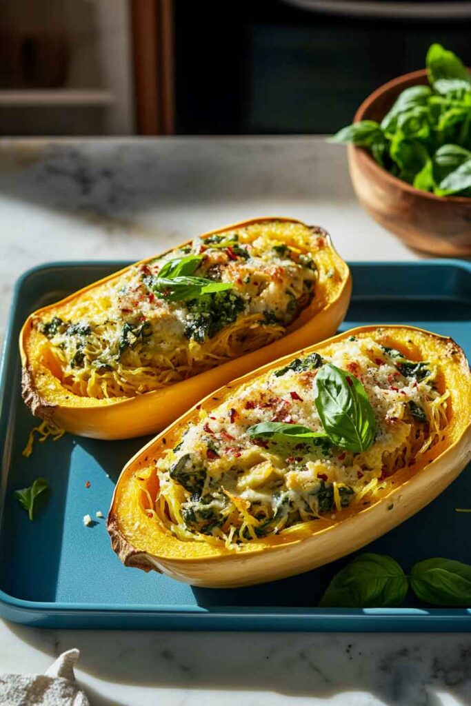 Variations for Spinach and Artichoke Stuffed Spaghetti Squash