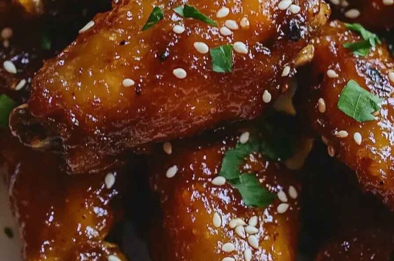 Spooky Lemon Pepper Wings Recipe