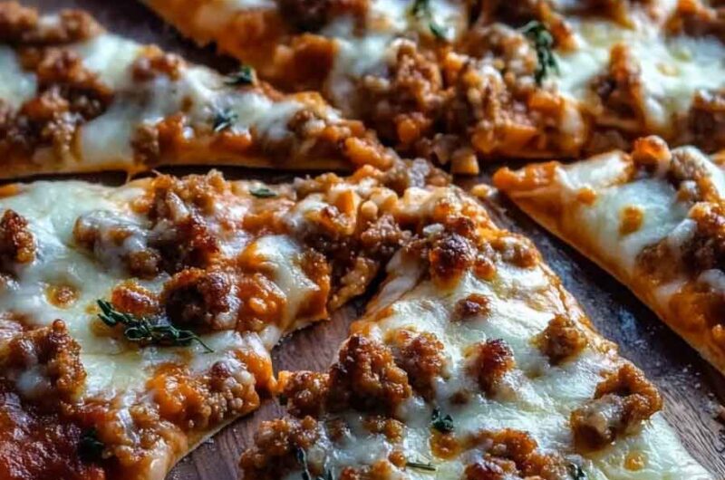 Spooky Pumpkin Pizza