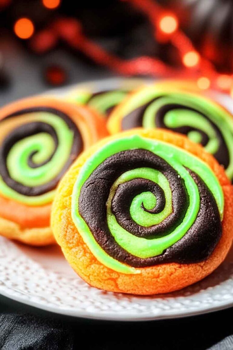 Spooky Swirl Cookies
