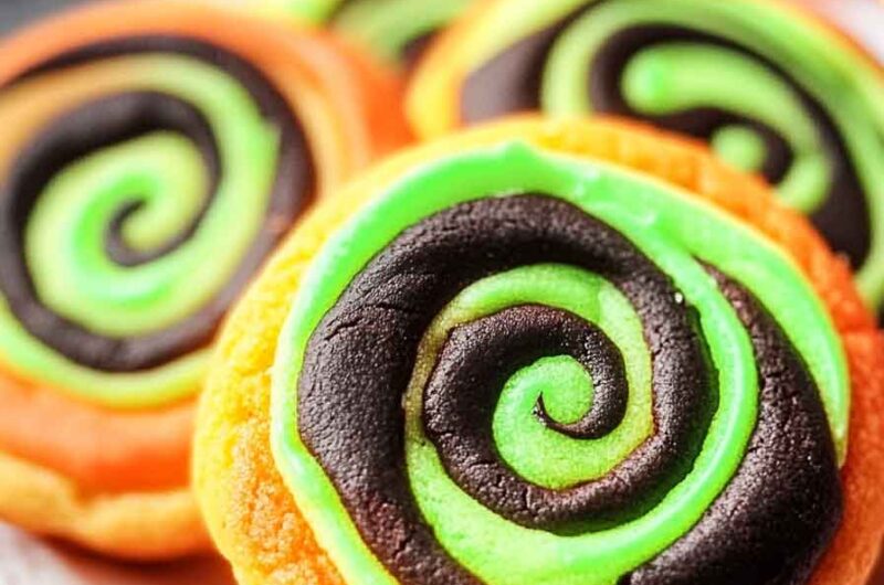 Spooky Swirl Cookies