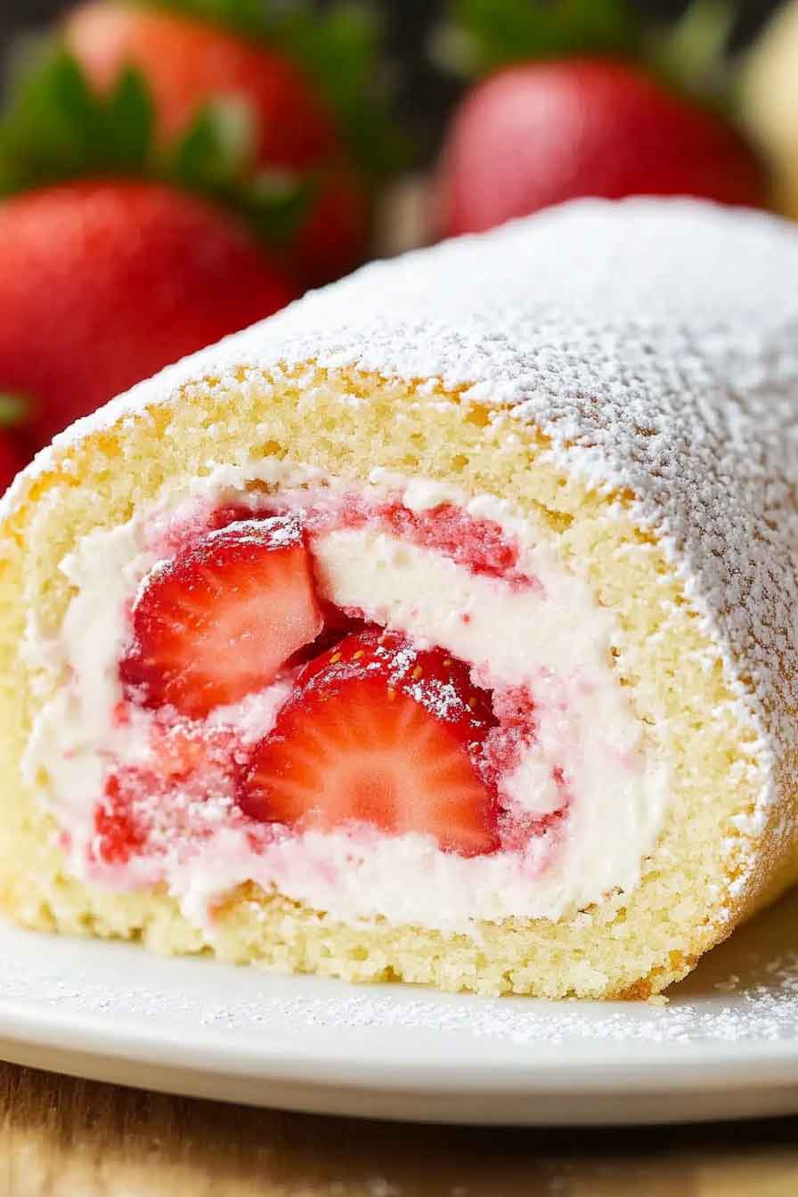 Strawberry Cheesecake Rolls