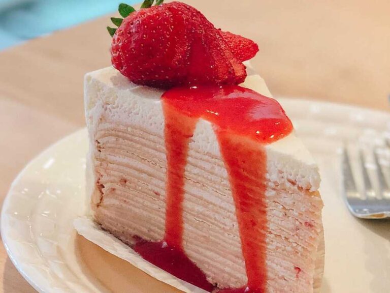 Strawberry Crepe Cake: A Layered Delight