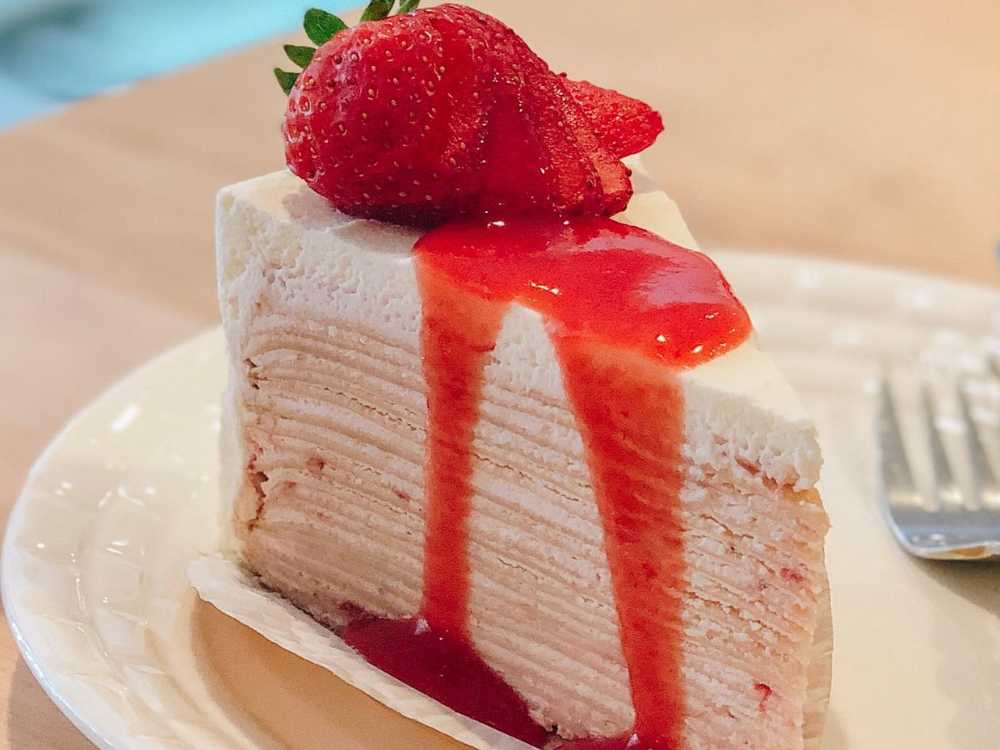 Strawberry Crepe Cake