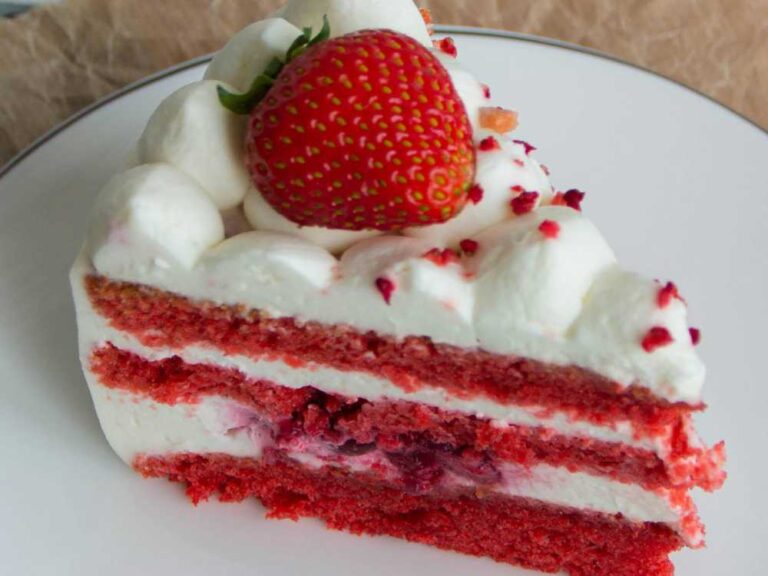 Strawberry Ice Cream Cake