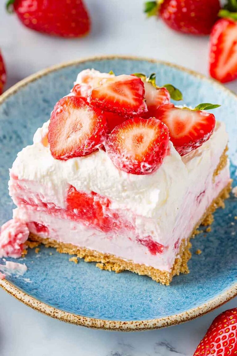 Strawberry Icebox Cake