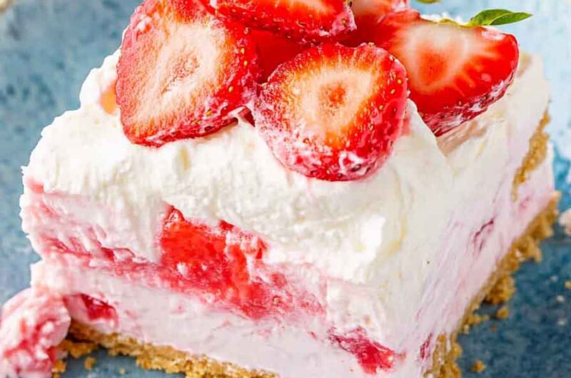 Strawberry Icebox Cake