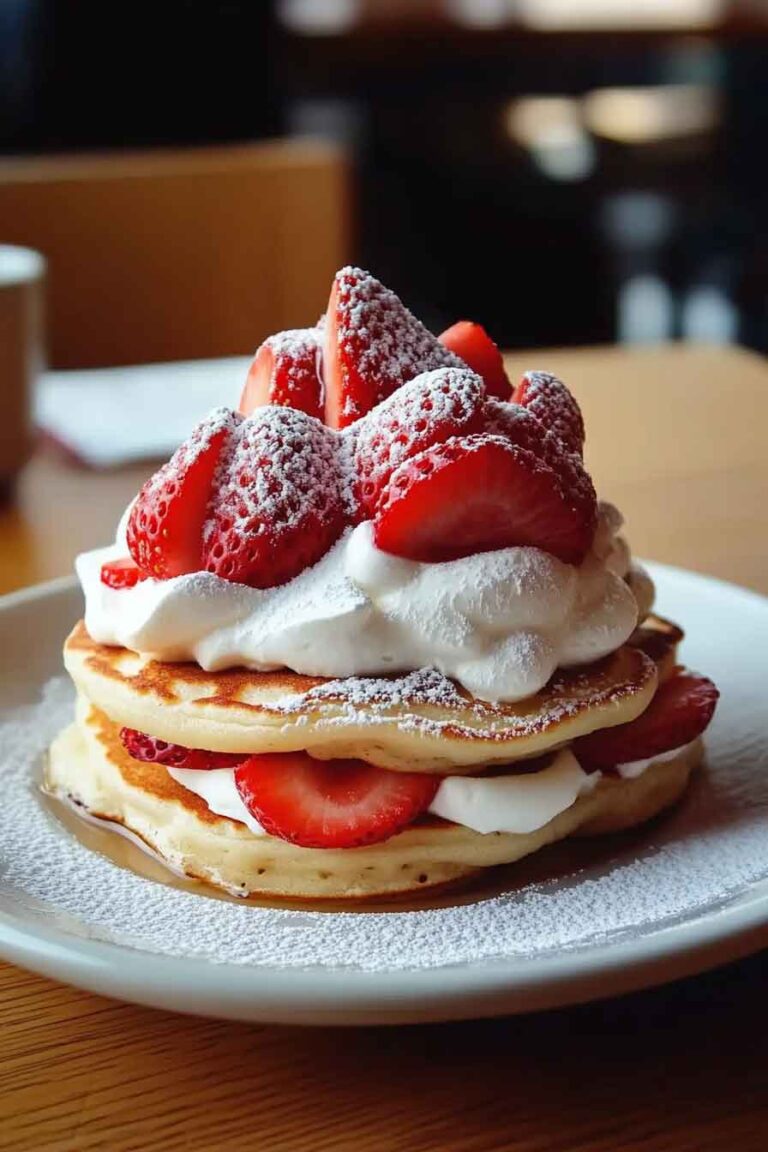 Strawberry Pancake Delight Recipe