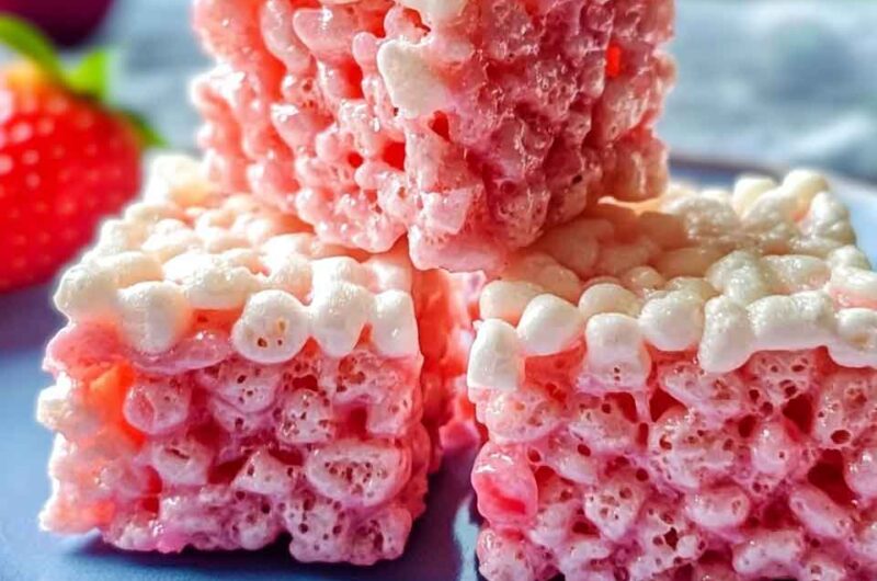 Strawberry Rice Krispie Delight