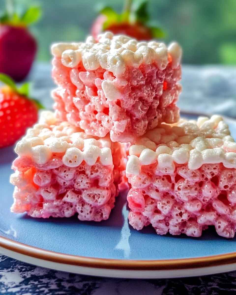 Strawberry Rice Krispie Delight