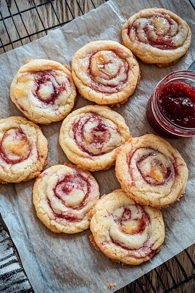 How to Serve Strawberry Swirl Cookies