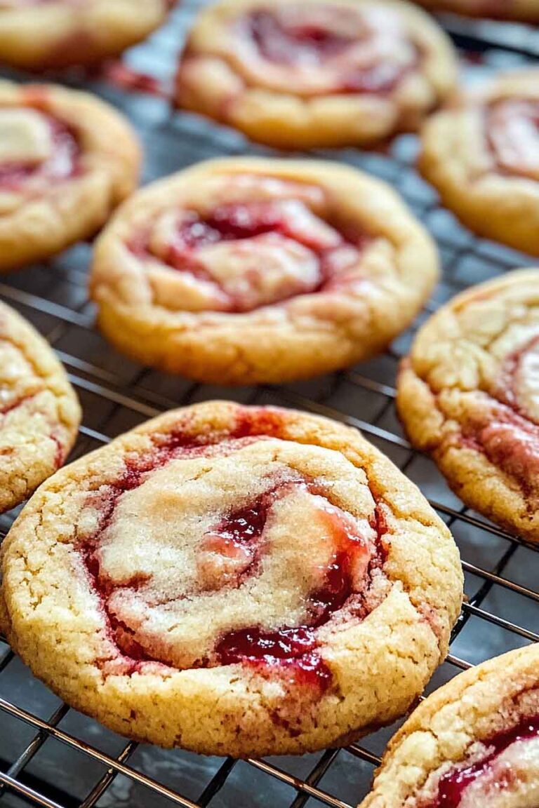 Strawberry Swirl Cookies Recipe