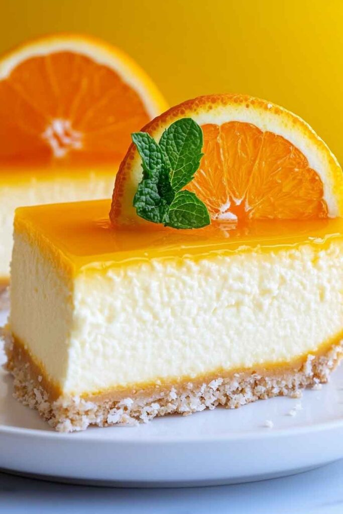 How to Serve Sunset Coconut Orange Flan