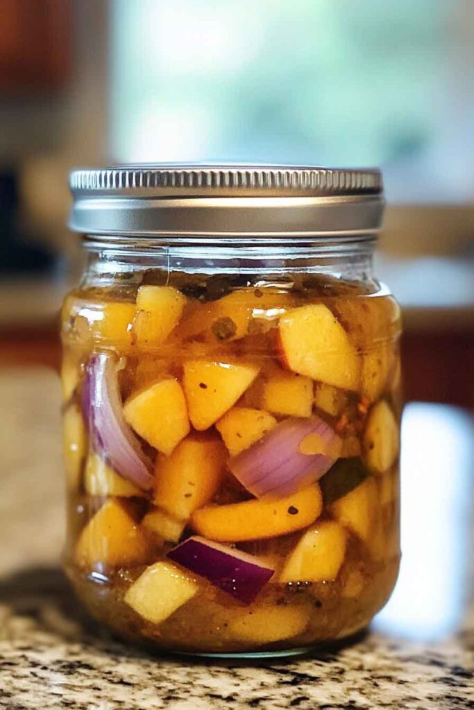 How to Serve Sweet Peach Ginger Chutney