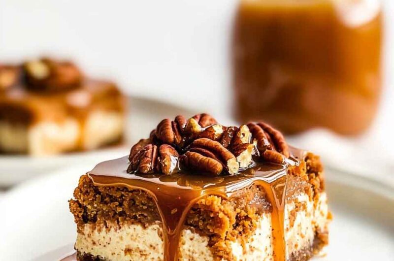 Sweet Potato Cheesecake Bars