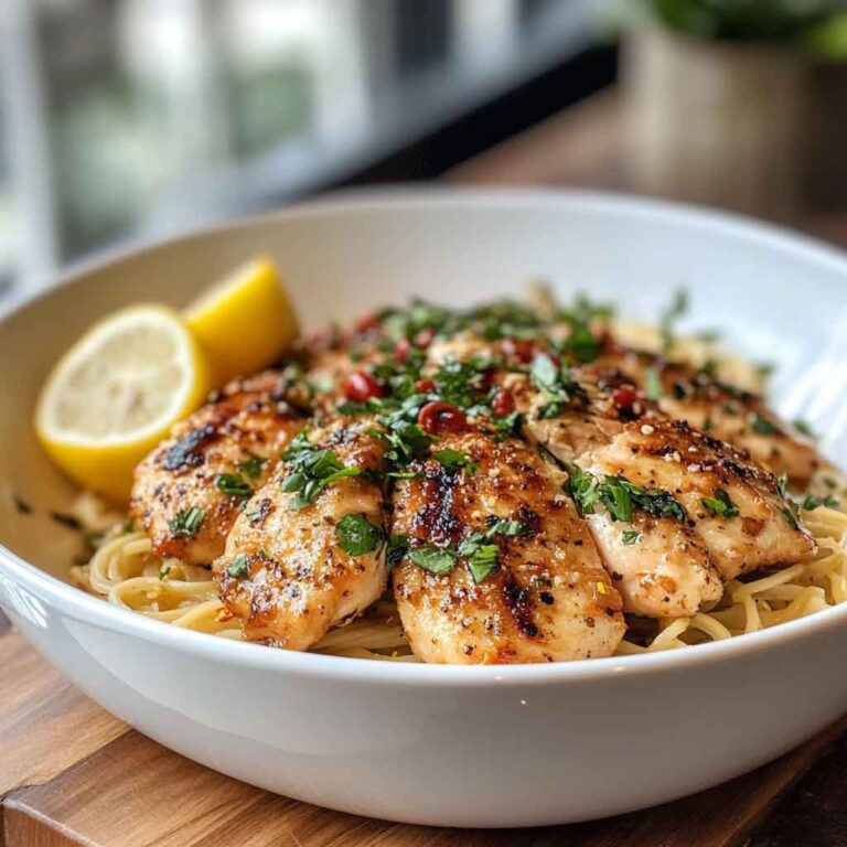 Tangy Lemon Chicken Piccata