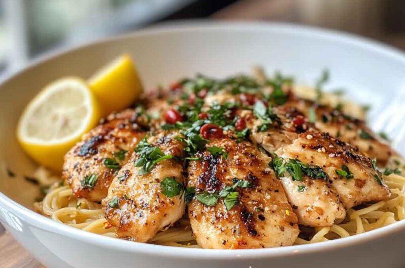 Tangy Lemon Chicken Piccata (Stovetop)