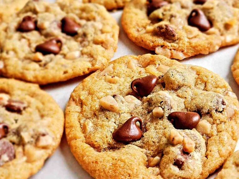 Toffee Chocolate Chip Cookies