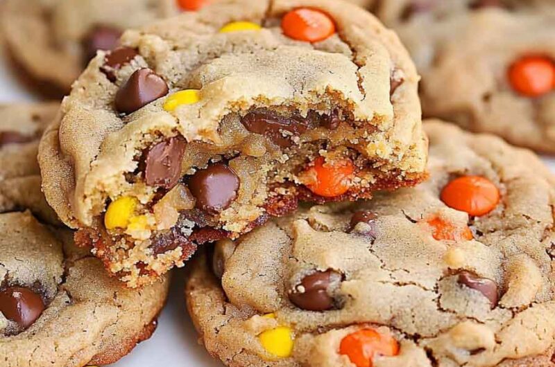 Triple Reese's Peanut Butter Cookies